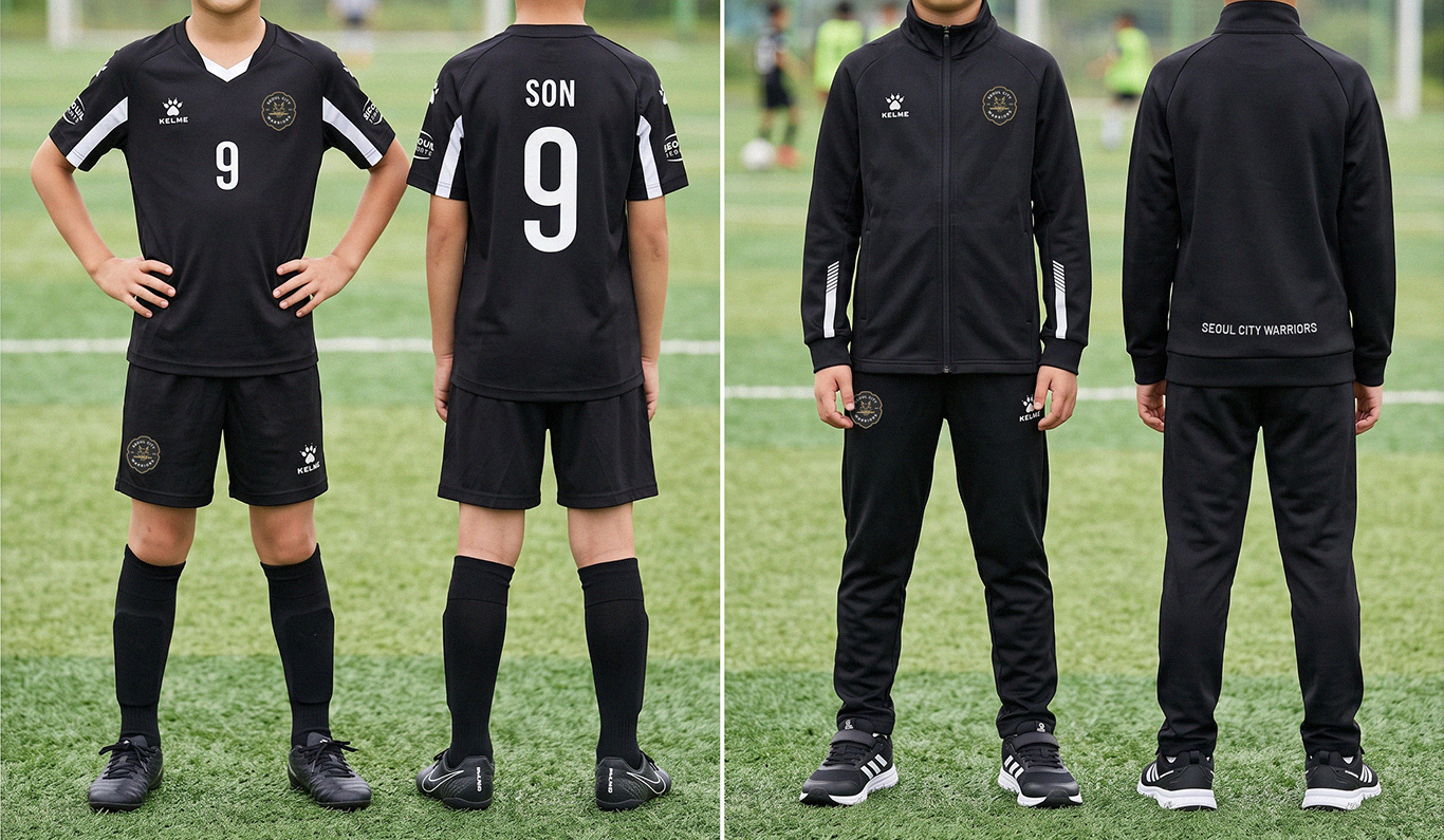 Official Seoul City Warriors Uniform and Tracksuit