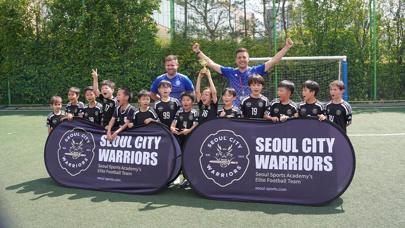 Seoul City Warriors Team Huddle & Celebration